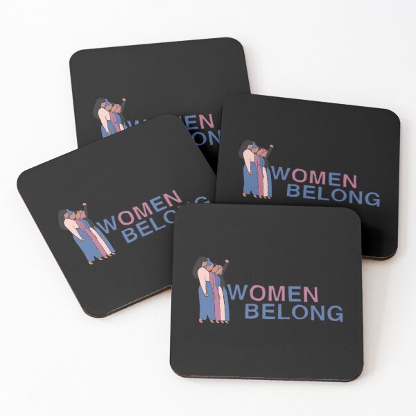 Item preview, Women Belong Sticker designed and sold by ayeshadanaqws.