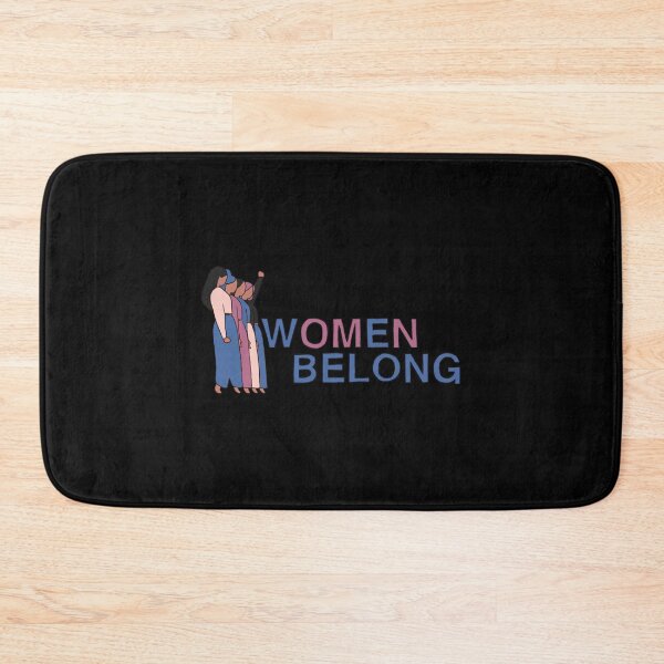 Item preview, Women Belong Sticker designed and sold by ayeshadanaqws.