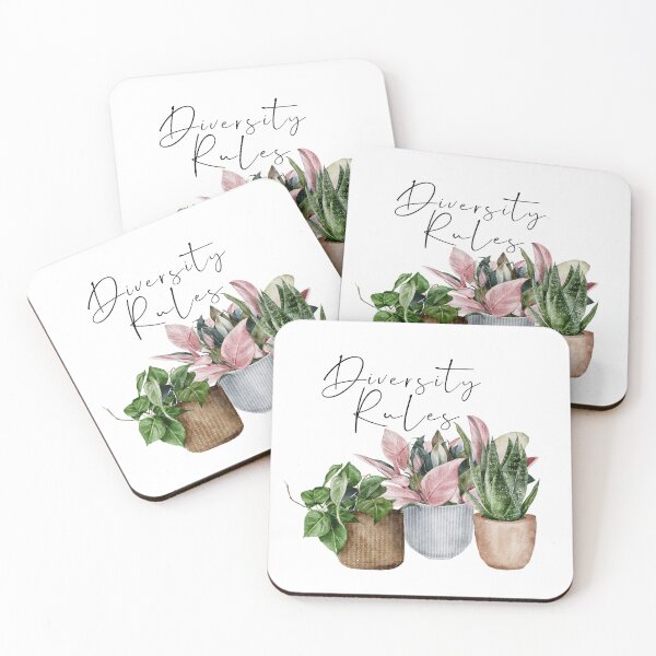 Item preview, Diversity Rules Plants of Different colors Garden design | Celebrate Diversity and Differences | Plant Mom | Green Thumb designed and sold by GlobalGraphics.