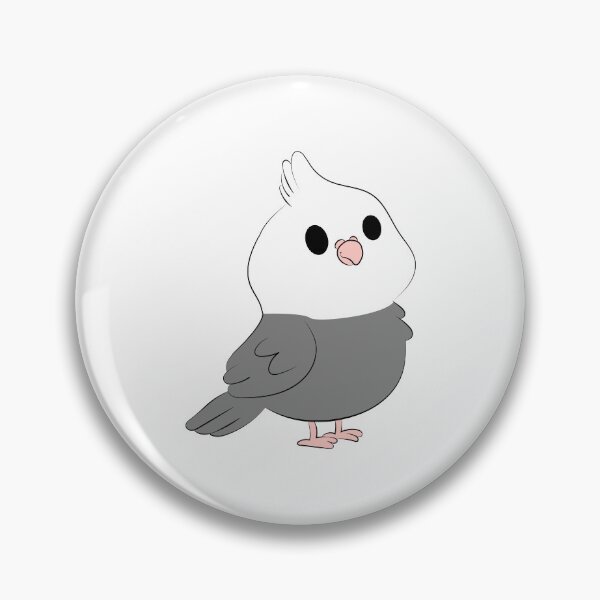 Item preview, Chubby WhiteFace Cockatiel  designed and sold by istoriadesign.