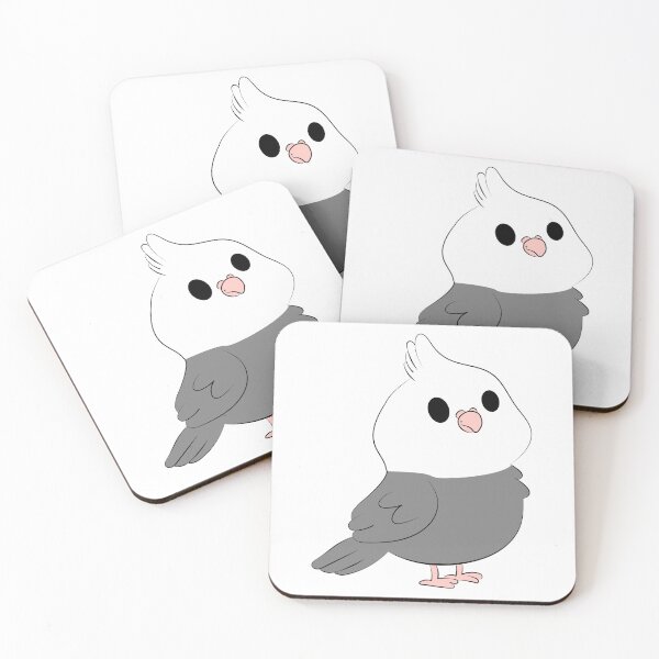 Item preview, Chubby WhiteFace Cockatiel  designed and sold by istoriadesign.
