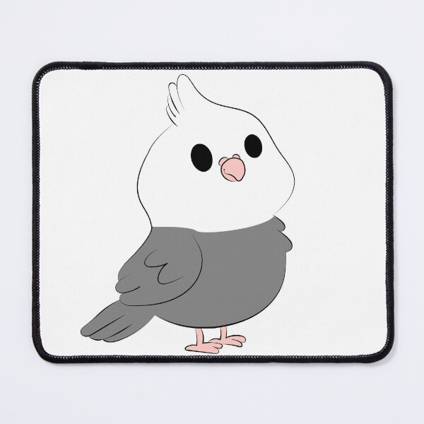 Item preview, Chubby WhiteFace Cockatiel designed and sold by istoriadesign.