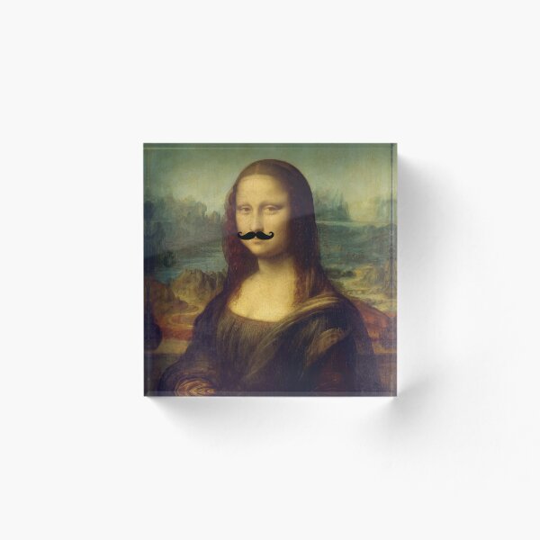 Aperçu de l'œuvre La Joconde à moustache, Léonard de Vinci créée et vendue par Koala Designs.