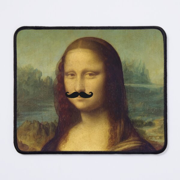 Item preview, Mona Lisa With Mustache, Leonardo da Vinci designed and sold by Koala Designs.