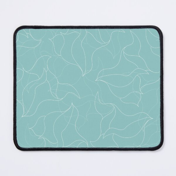 Item preview, Abstract tuquoise fine line waves designed and sold by BrankaPD.