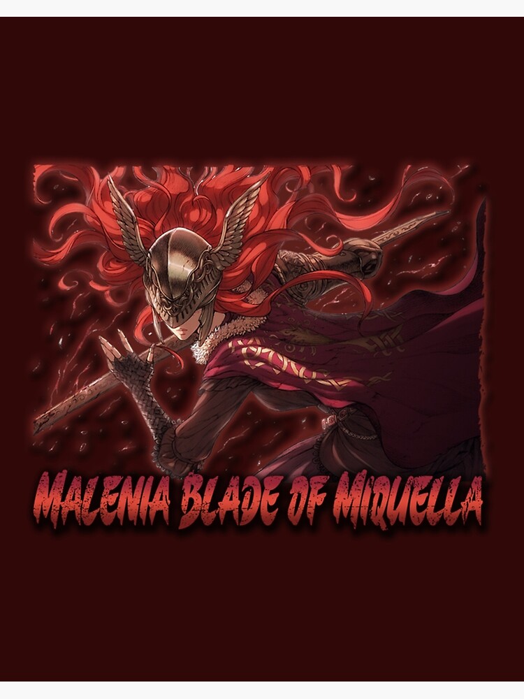 THE ART OF VIDEO GAMES on X: Fan art  Elden Ring - Malenia, Blade of  Miquella Artist: Erry  / X