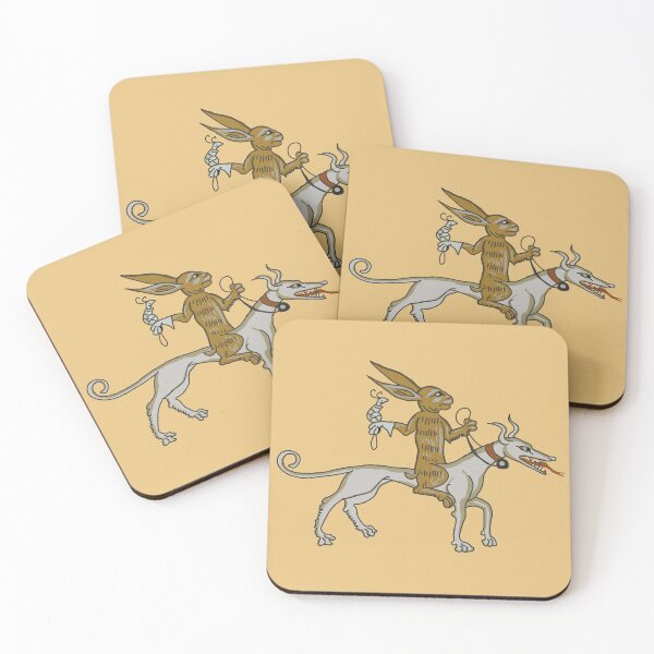 Item preview, The Hare and the Greyhound take the Snail on a hunt designed and sold by CrowFriend.