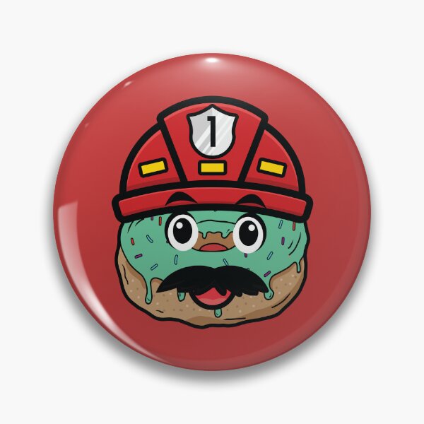 Item preview, Fire fighter donut with helmet designed and sold by Donutlovers.