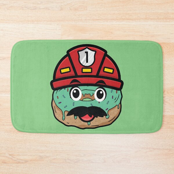 Item preview, Fire fighter donut with helmet designed and sold by Donutlovers.