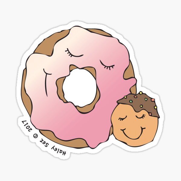 Feeling Loved Donuts Sticker
