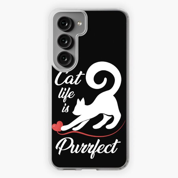 Galaxy S8 Party Disco Cat | DJ Cat | House Cat | Rainbow DJ Cat Kitty Case