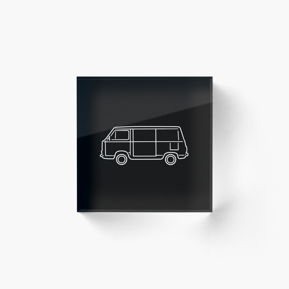 Vista previa del artículo con la obra «Bloque acrílico», diseñado y vendido por AutoClub.