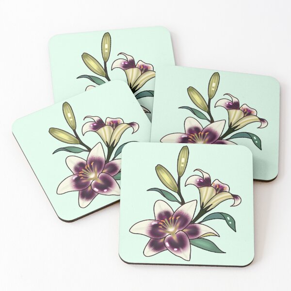 Item preview, Black spider asiatic lily flower designed and sold by Floralfusion.