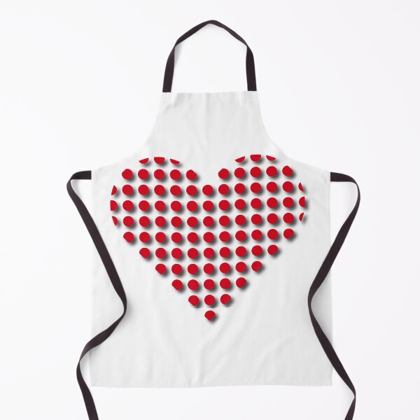 Item preview, Heart print. Figure with shadow. Red heart.  designed and sold by Sosnovskaya.
