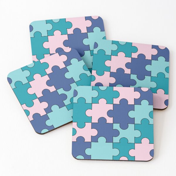 Item preview, Colourful puzzle design. designed and sold by SunriseD.