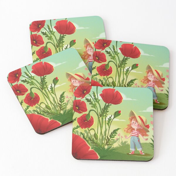 Item preview, Poppy girl designed and sold by Daisyart-lab.