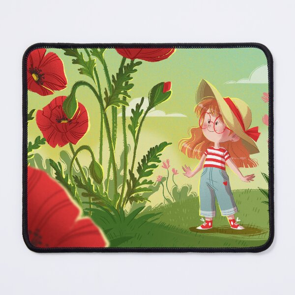 Item preview, Poppy girl designed and sold by Daisyart-lab.