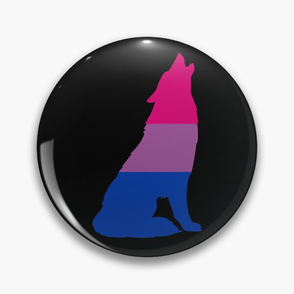 Item preview, Wolf Bisexual Pride Recolor designed and sold by MMwolfdogden.