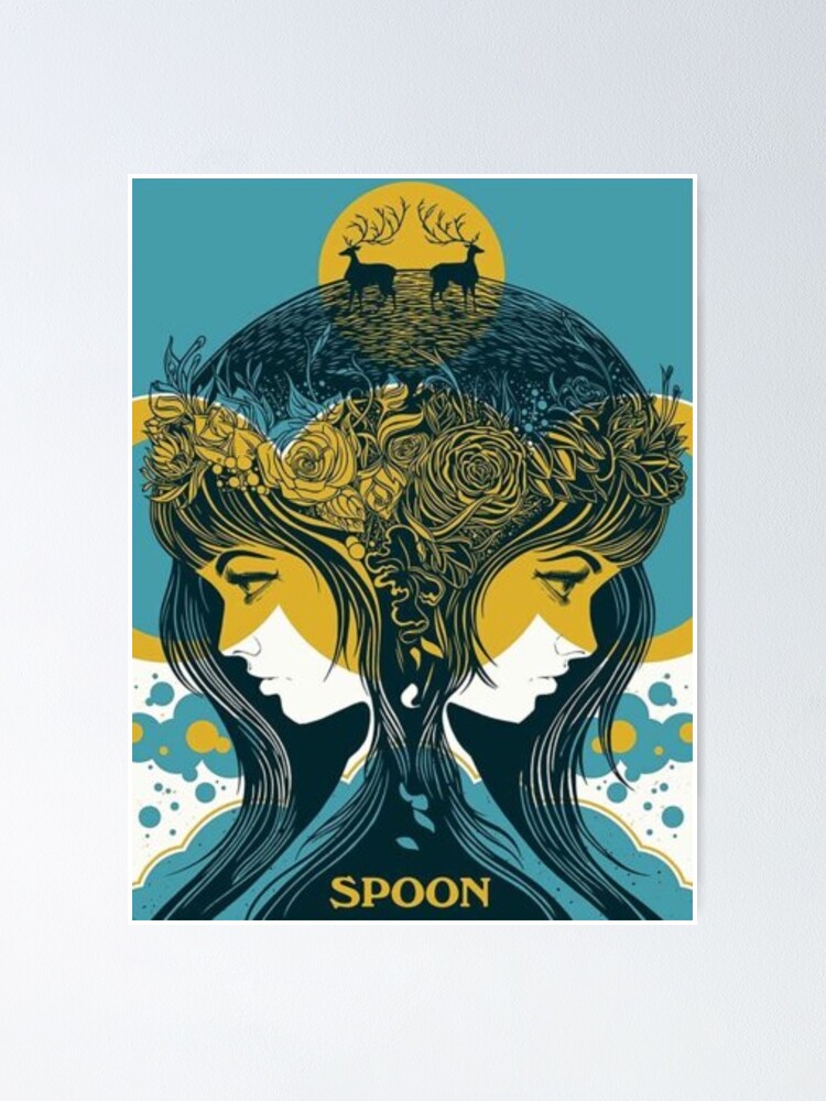 "Vintage spoon " Poster for Sale by cecilionsmage Redbubble