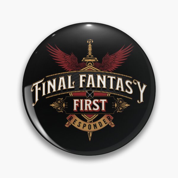 Item preview, Final Fantasy First Responder Vintage Texts And Graphics designed and sold by Neggan.