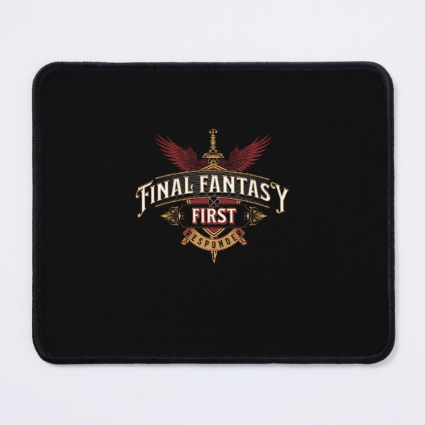 Item preview, Final Fantasy First Responder Vintage Texts And Graphics designed and sold by Neggan.
