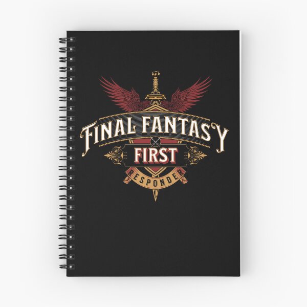 Item preview, Final Fantasy First Responder Vintage Texts And Graphics designed and sold by Neggan.
