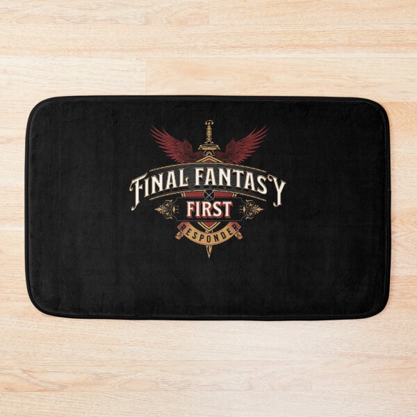 Item preview, Final Fantasy First Responder Vintage Texts And Graphics designed and sold by Neggan.