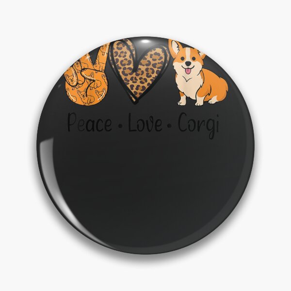 Item preview, Peace Love Corgi Perro divertido Mamá Día de la madre Cor designed and sold by geddiemshow.