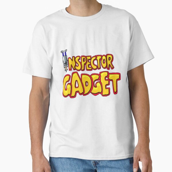 Vista previa del artículo con la obra «Inspector Gadget dibujos animados del inspector gadget disfraz del inspector gadget», diseñado y vendido por ElbaShop2.