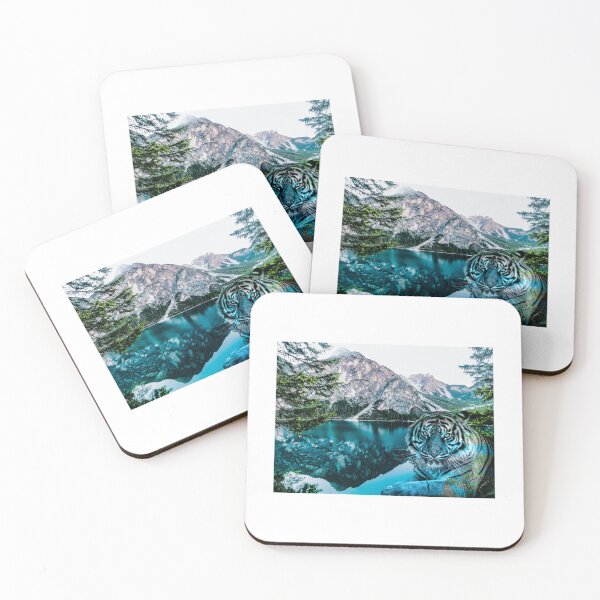 Item preview, Mountains and Rivers Bengal Tiger   designed and sold by NaomimPayton.