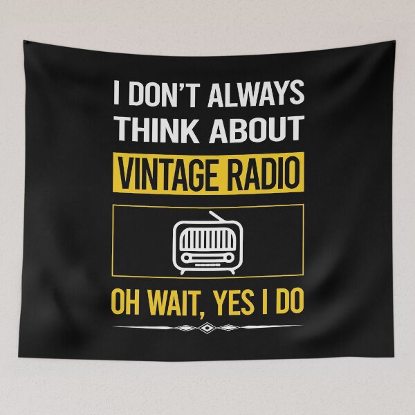 Item preview, Funny Yes I Do Vintage Radio designed and sold by gowenefkolaob.