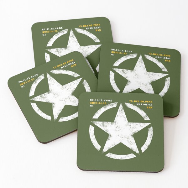 Item preview, WWII US Army star designed and sold by totemsofwar.