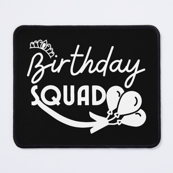 Item preview, Birthday Squad 1 - White designed and sold by Silpaza.