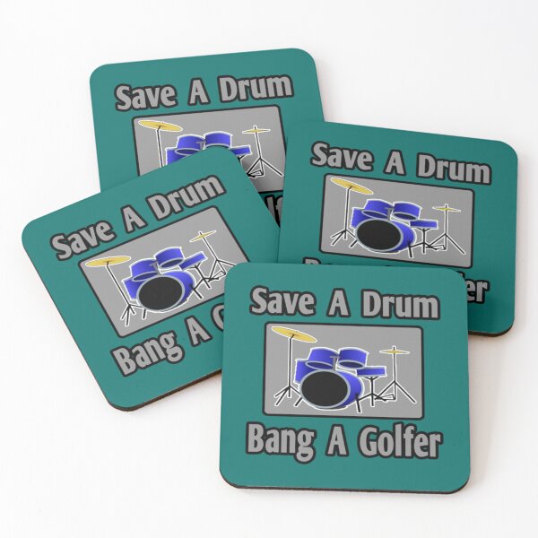 Item preview, Save A Drum, Bang a Golfer   designed and sold by NaomimPayton.