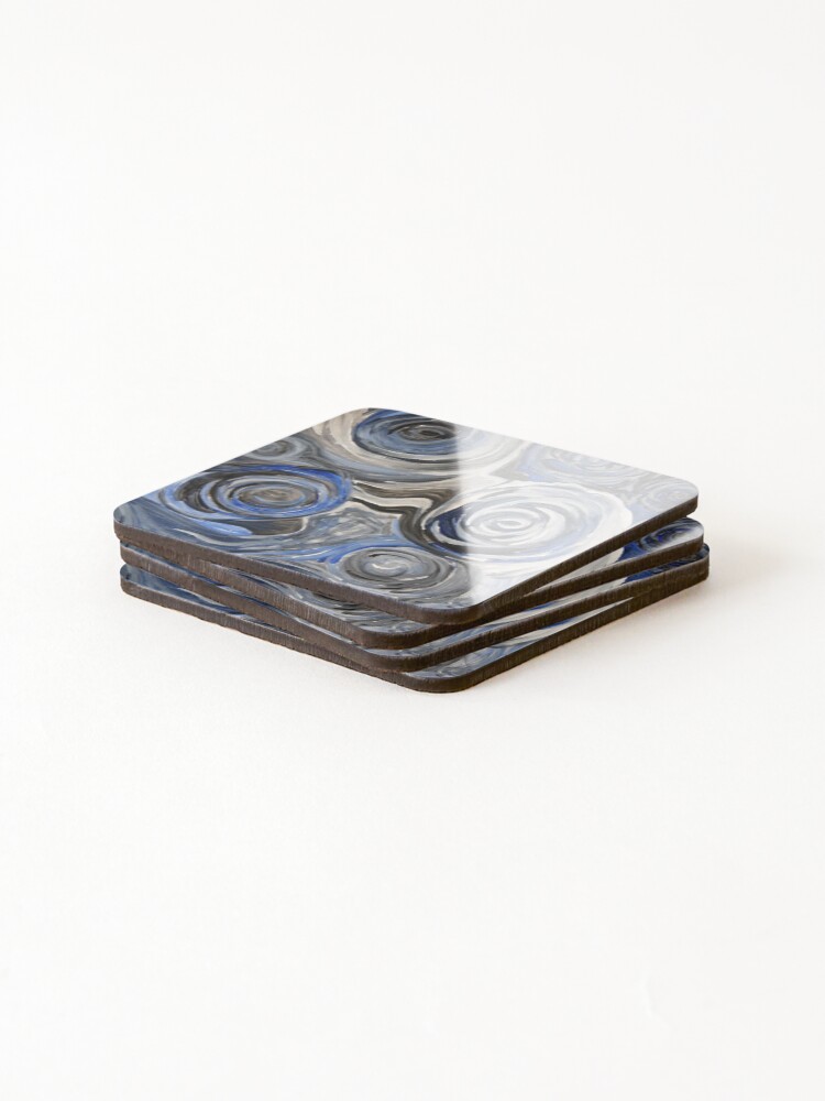 Thumbnail 4 of 5, Coasters (Set of 4), Surging & Rushing designed and sold by kasarnDesigns.