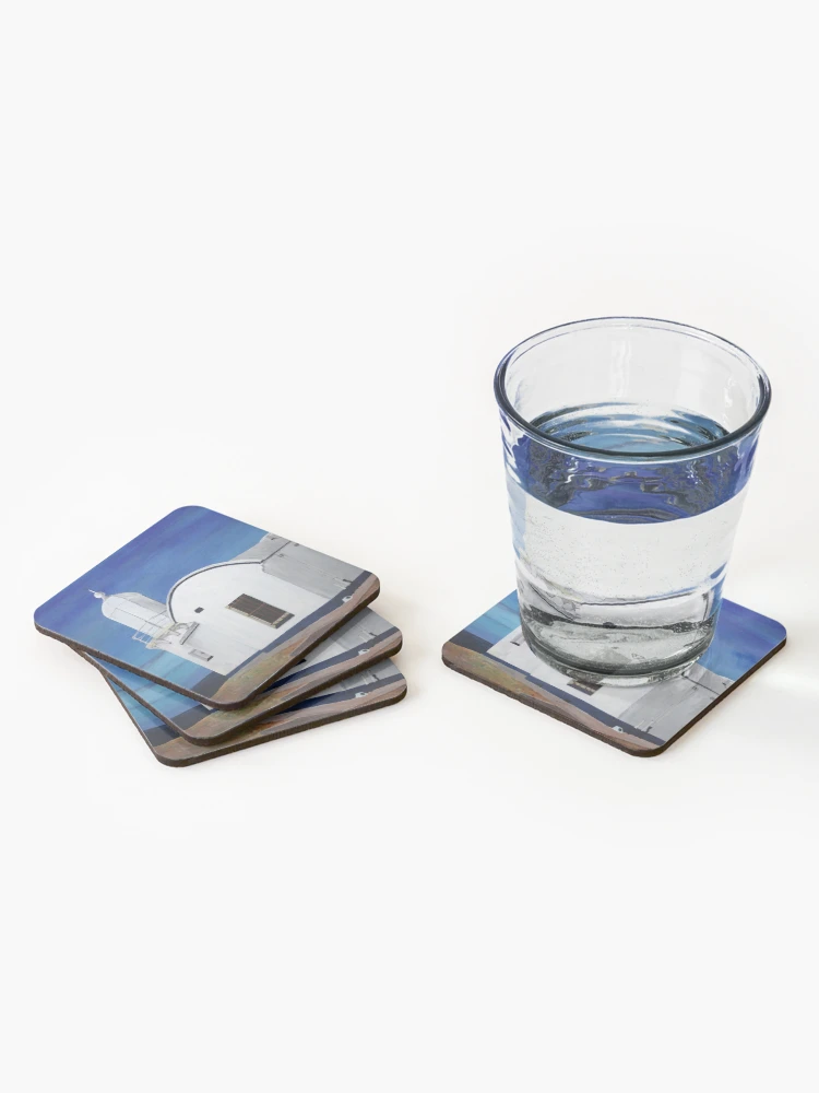 Thumbnail 2 of 5, Coasters (Set of 4), Tacking Point Lighthouse designed and sold by Margo Humphries.