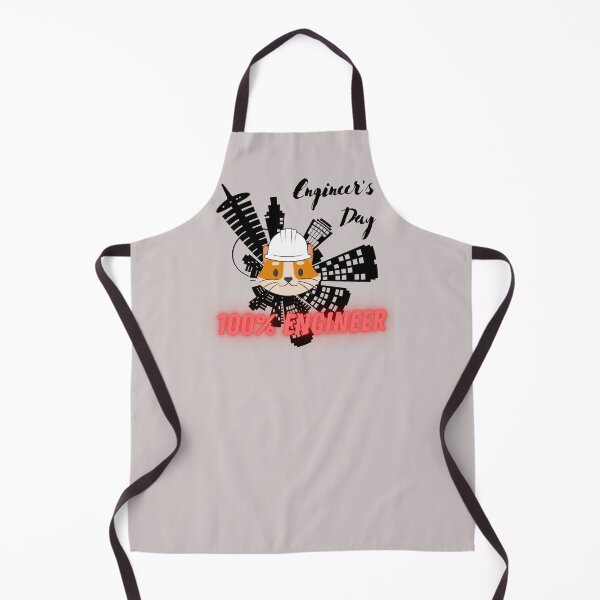 Item preview, 100% Engineer. Engineer Cat to celebrate professionals on Engineers Day. proud to be an engineer designed and sold by EMIPRINCESS.