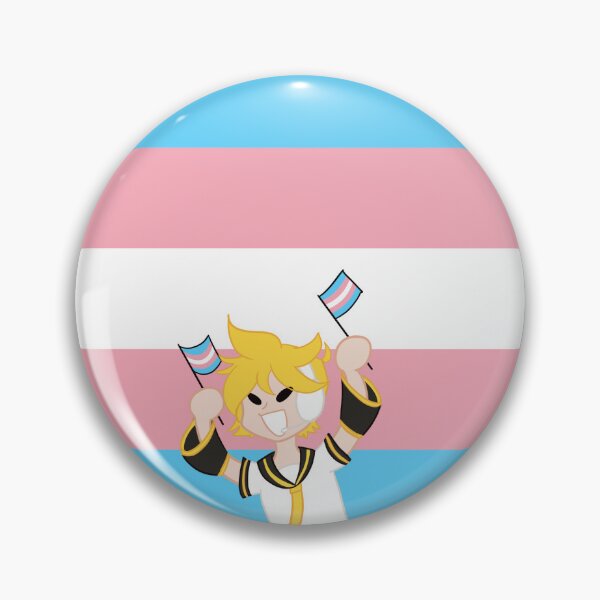 Item preview, Trans Flag Len Kagamine designed and sold by Vee-s-World-111.