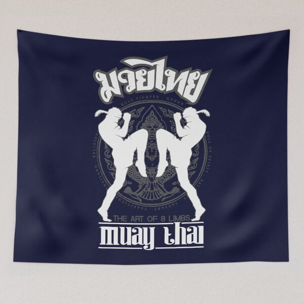 Item preview, Muay Thai Shadow 2 Twin Fighter -Thailand Martial Art - White and Grey designed and sold by lu2k.