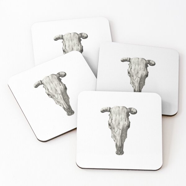 Item preview, animal skull illustration designed and sold by polymalex.