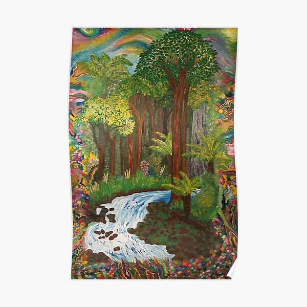 Rainforest - vivid Poster