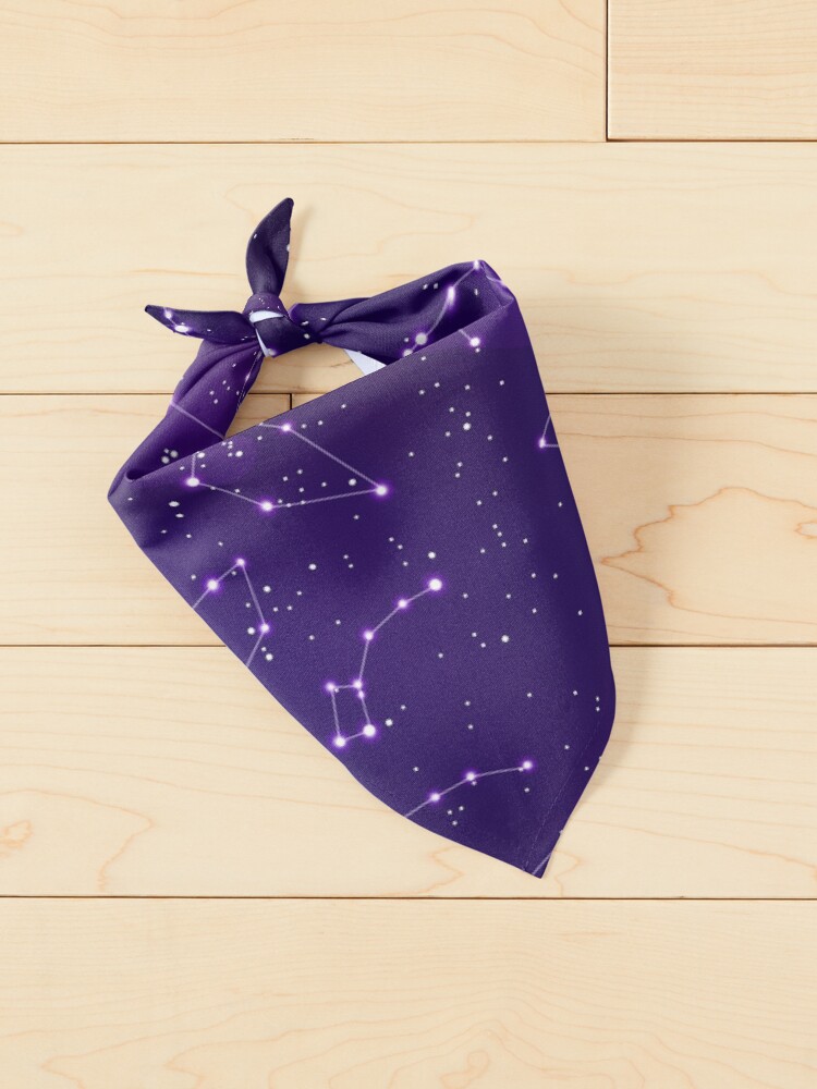 Alternate view of Star Field Pet Bandana