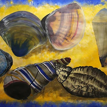 Artwork thumbnail, Sea Shells by Margo Humphries