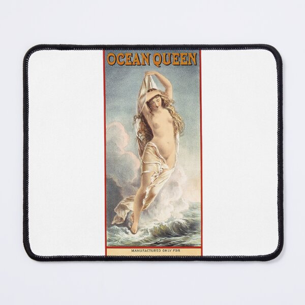 Item preview, Ocean queen vintage card illustration designed and sold by polymalex.