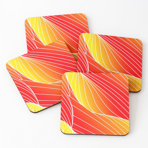 Item preview, Leafy Fire Wave  designed and sold by OCarciente.