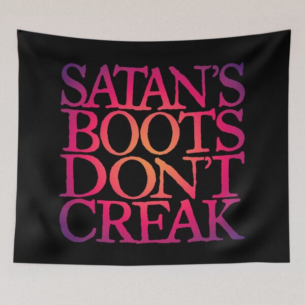 Item preview, Satan's boots don't creak v.4 designed and sold by x1brett.