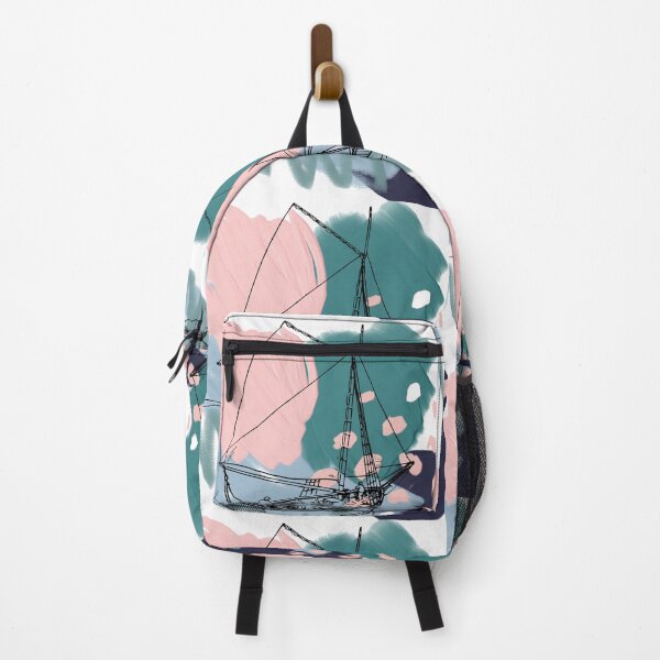 Item preview, Black Summer Abstract Boat Collection designed and sold by Yakisha Gates.