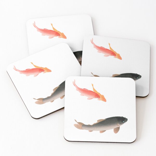 Item preview, Koy fish vintage illustration designed and sold by polymalex.