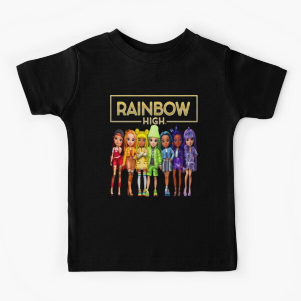 rainbow high t shirt