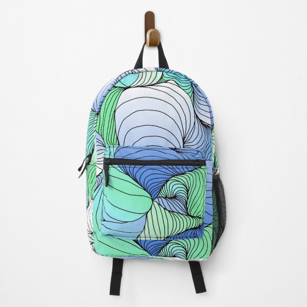Item preview, Winding Relaxation - Blue and Green designed and sold by OCarciente.